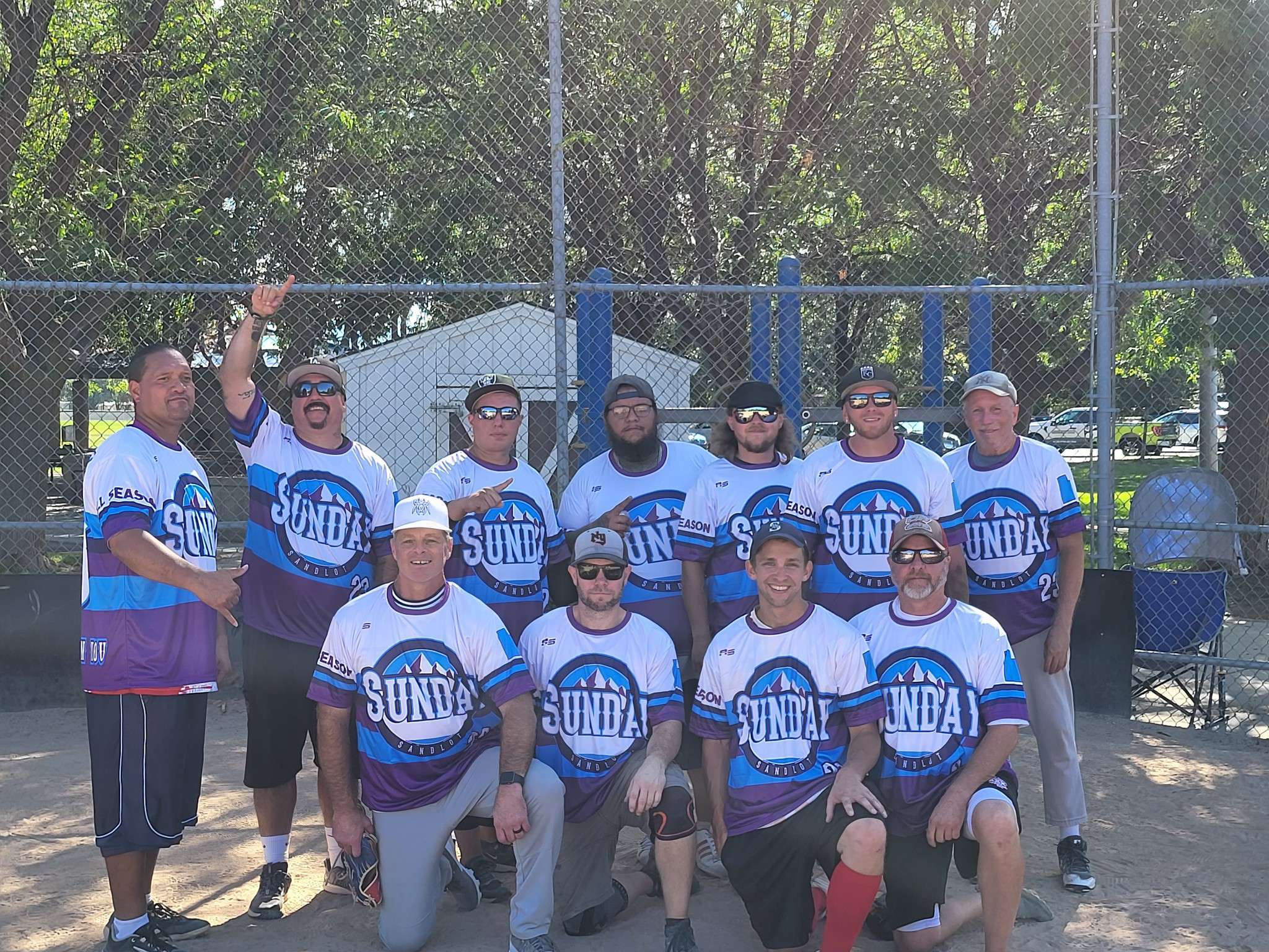 Sunday Sandlot Winners